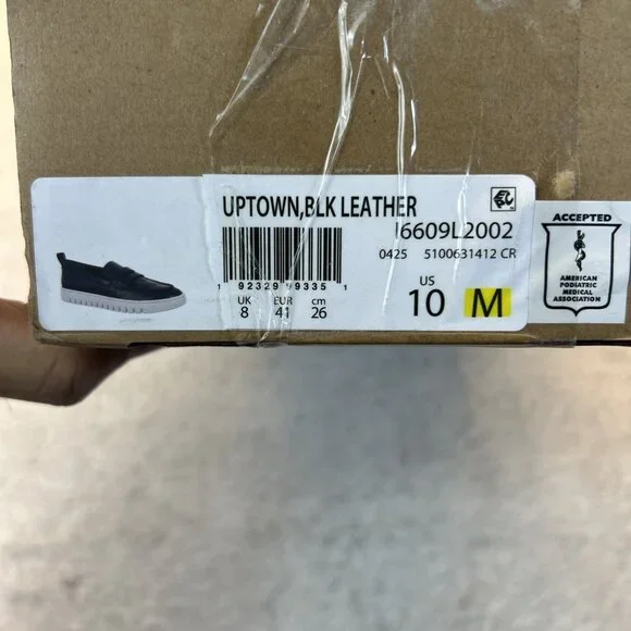 Vionic Uptown Black Leather Penny Loafers  Women Size 10 M in Box Excellent - Picture 9 of 9